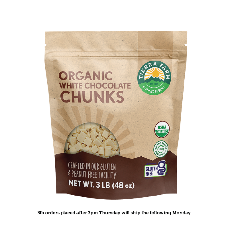 Organic &lt;br&gt; White Chocolate Chunks