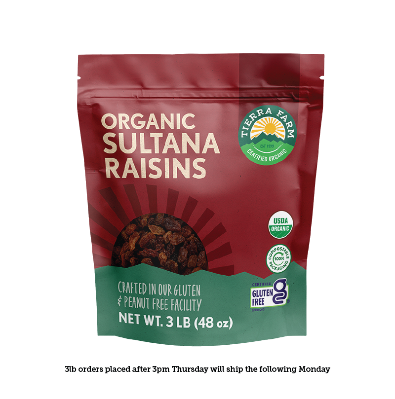Organic &lt;br&gt; Sultana Raisins