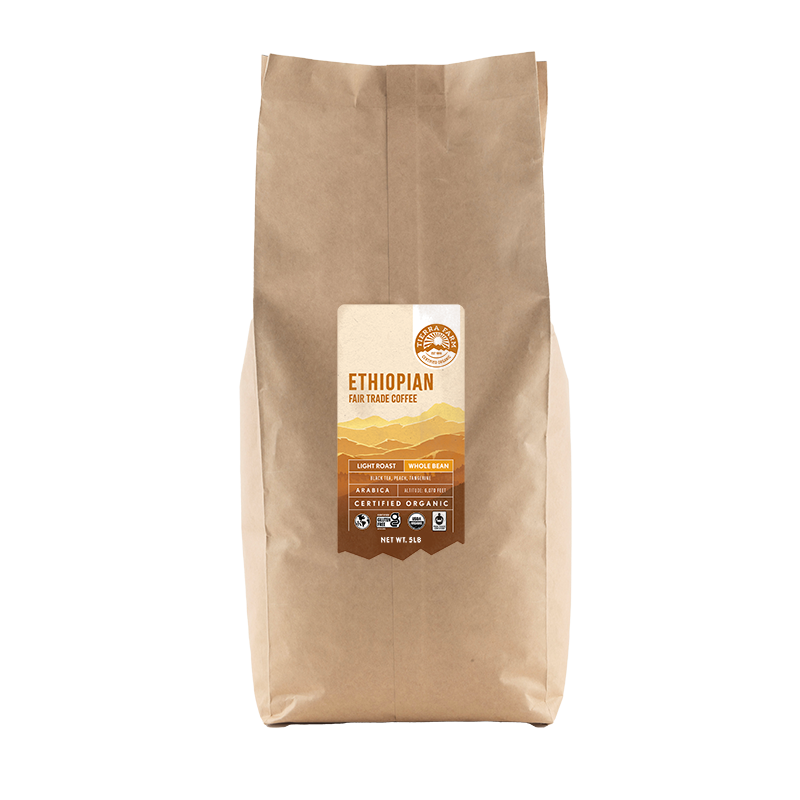 Organic &lt;br&gt; Ethiopian &lt;br&gt; Coffee