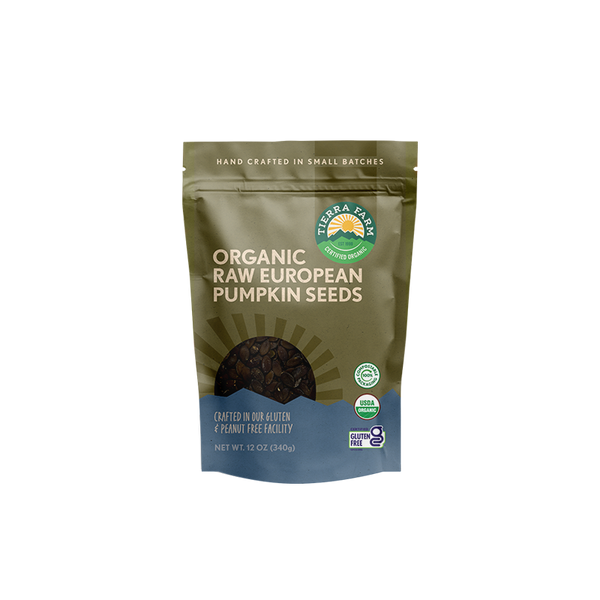 Organic Raw European Pumpkin Seeds | Tierra Farm Certified Organic