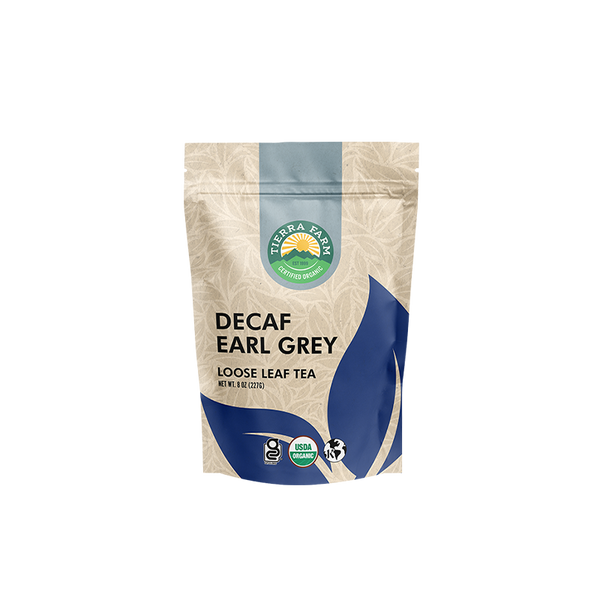 Organic Decaf Earl Grey Tea - Tierra Farm