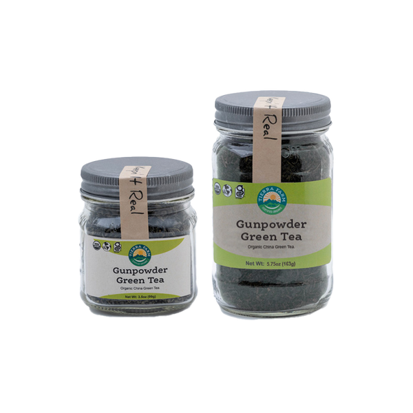 Organic Gunpowder Green Tea Tierra Farm