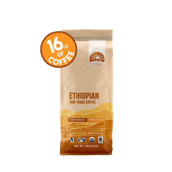 Organic Ethiopian SIdamo | Tierra Farm Certified Organic