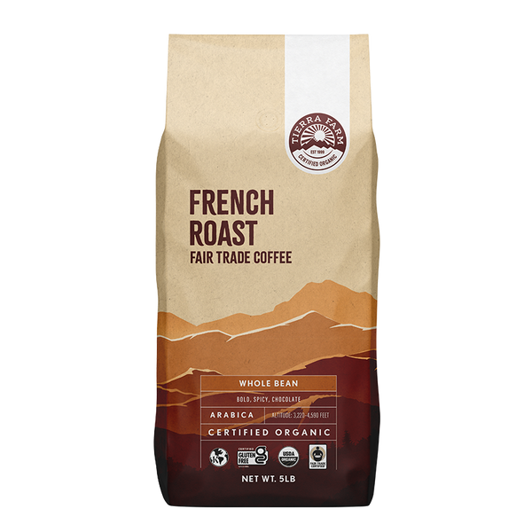 BEANS TALK French Roast Coffee 500g 8袋 Organic French Roast | Tierra Farm Certified Organic