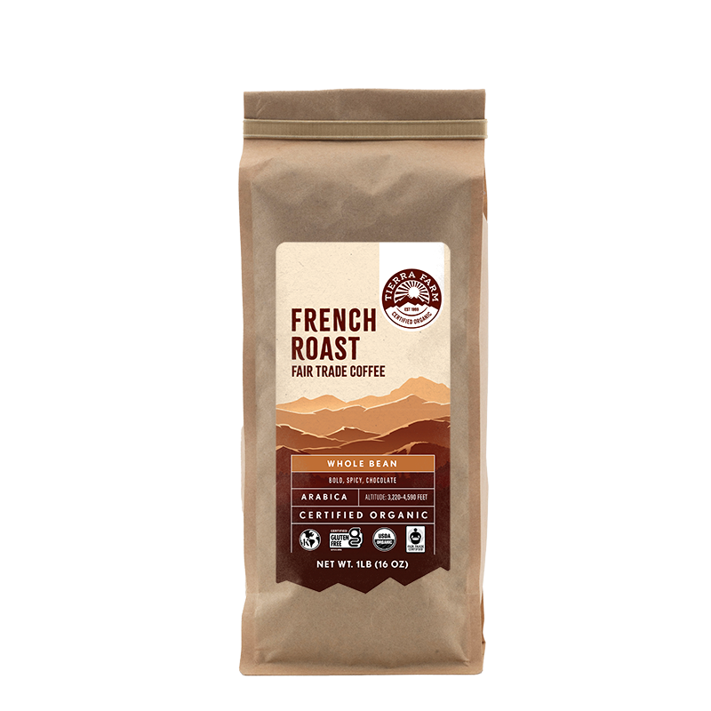 Organic <br> French Roast <br> Coffee