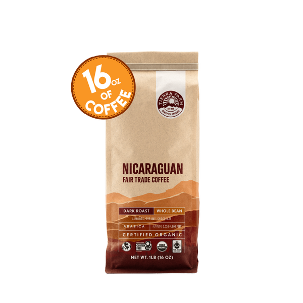 Fair Trade Organic Nicaraguan Coffee