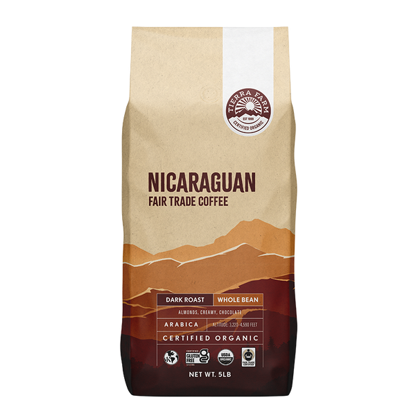 Organic Nicaraguan Coffee | Tierra Farm Certified Organic