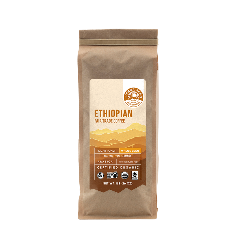 Organic &lt;br&gt; Ethiopian &lt;br&gt; Coffee