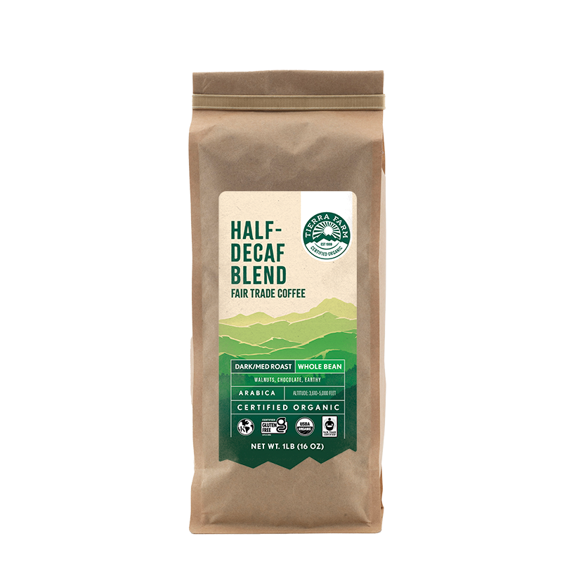 Organic &lt;br&gt; Half-Decaf Blend &lt;br&gt; Coffee