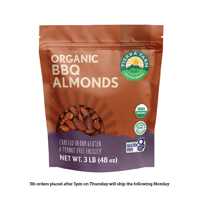 Organic &lt;br&gt; BBQ Almonds