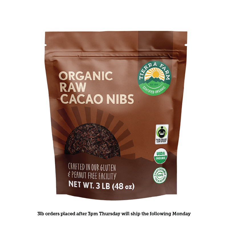 Organic &lt;br&gt; Raw Cacao Nibs