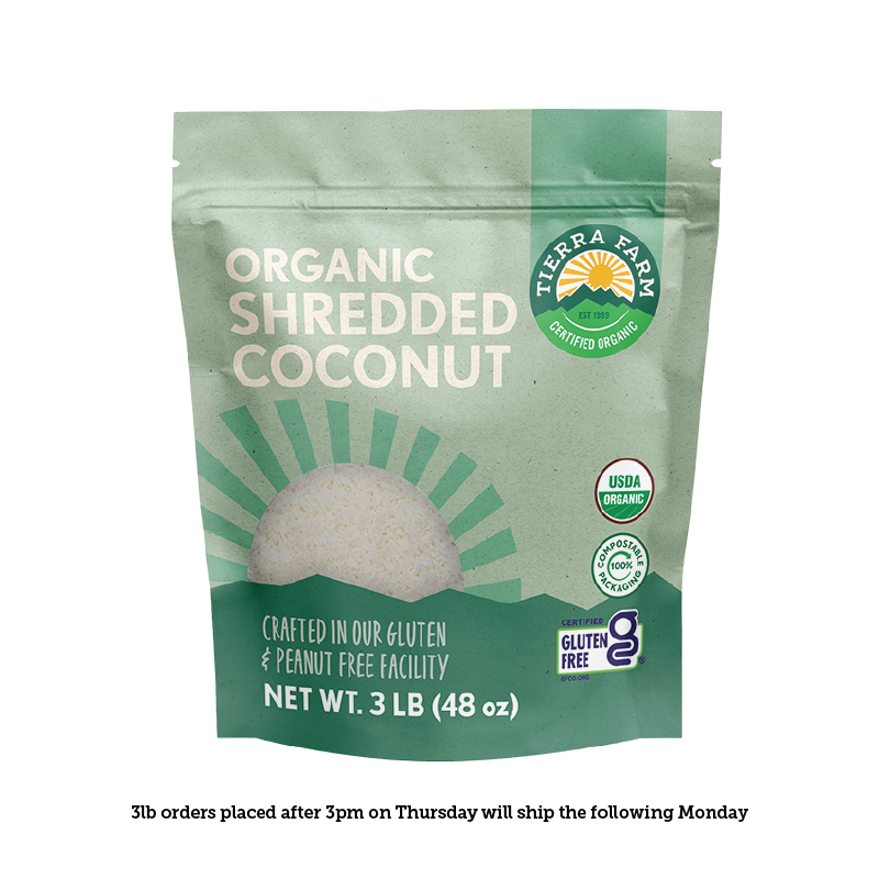 Organic &lt;br&gt; Shredded Coconut