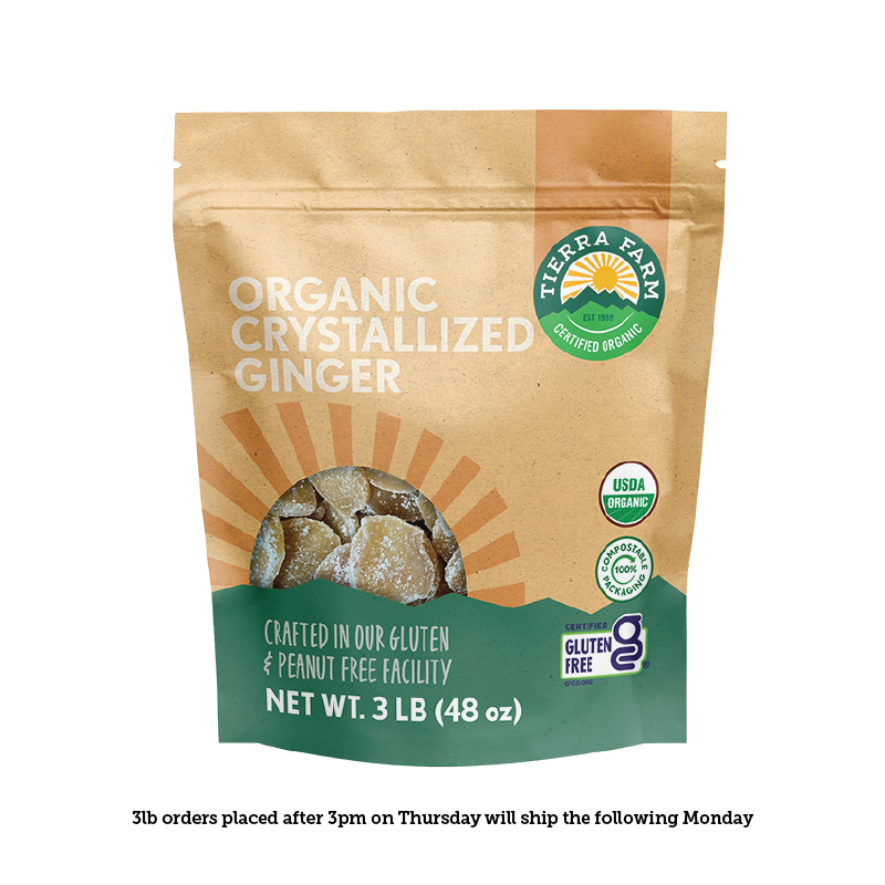 Organic &lt;br&gt; Crystallized Ginger