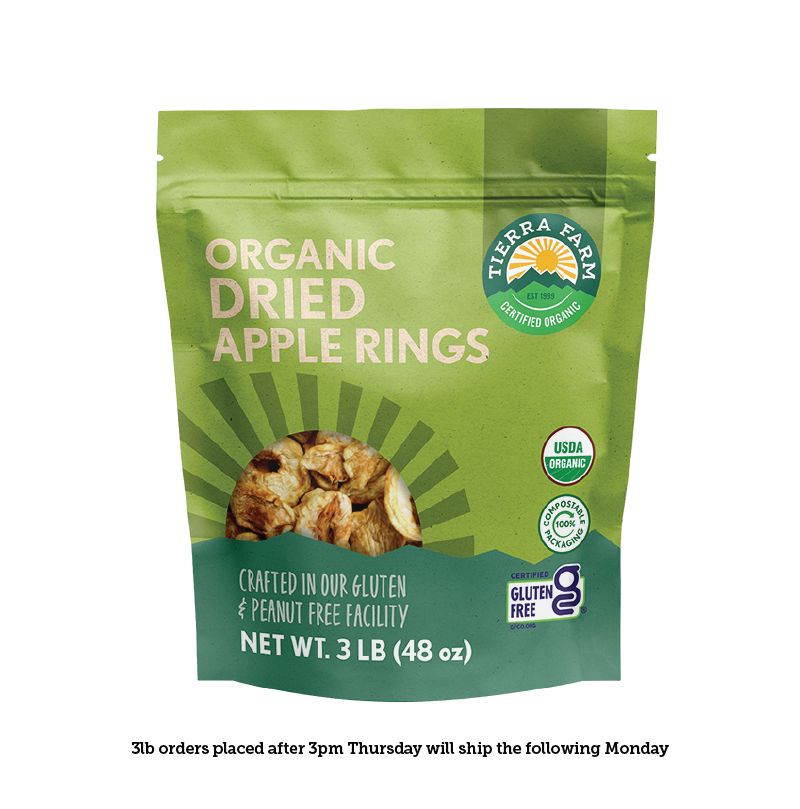 Organic &lt;br&gt; Dried Apple Rings
