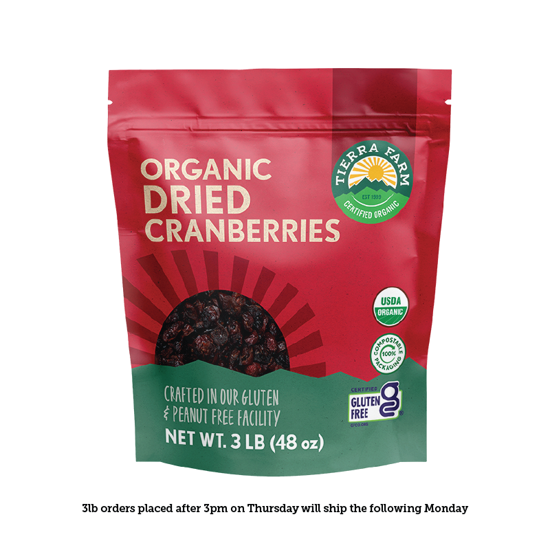 Organic &lt;br&gt; Dried Cranberries