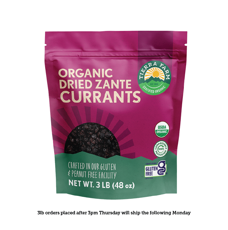 Organic &lt;br&gt; Zante Currants