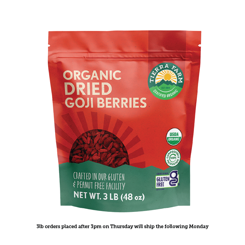 Organic &lt;br&gt; Dried Goji Berries