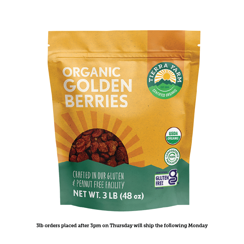Organic &lt;br&gt; Dried Golden Berries