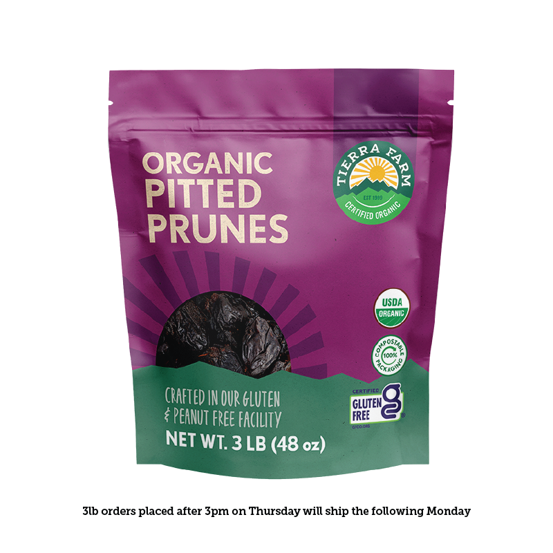 Organic &lt;br&gt; Dried Pitted Prunes