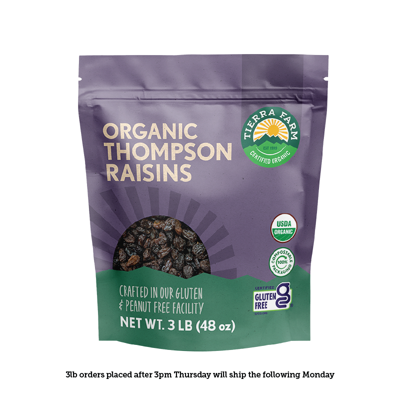 Organic &lt;br&gt; Thompson Raisins