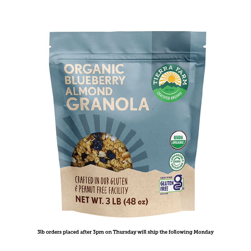 Organic &lt;br&gt; Blueberry Almond Granola