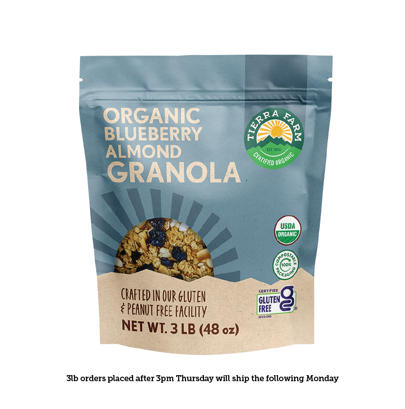 Organic &lt;br&gt; Blueberry Almond Granola