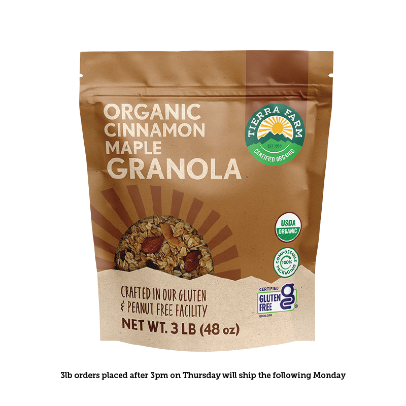 Organic &lt;br&gt; Cinnamon Maple Granola