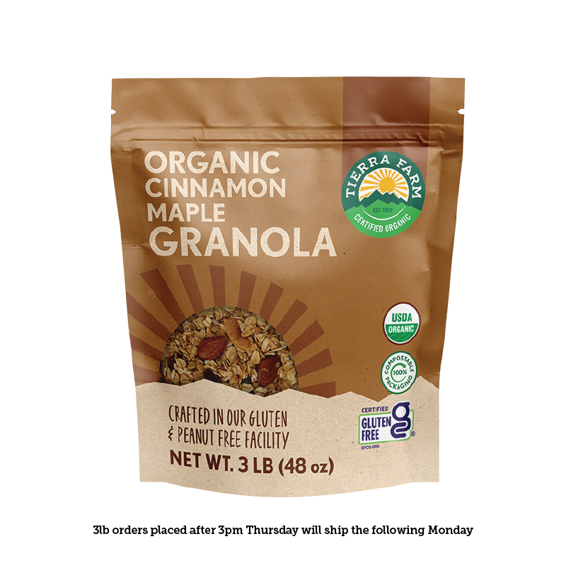 Organic &lt;br&gt; Cinnamon Maple Granola