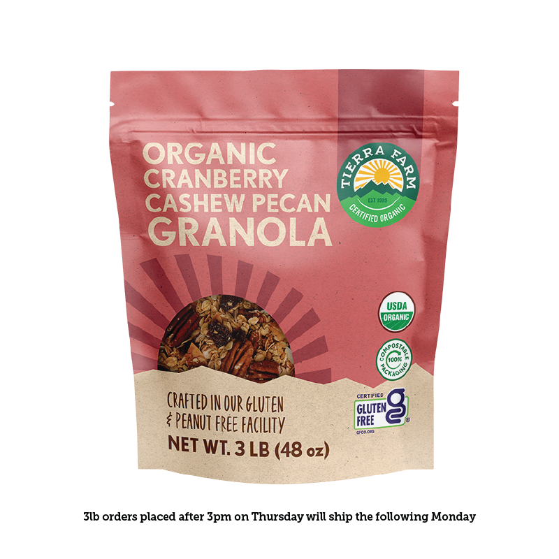 Organic &lt;br&gt; Cranberry Cashew Pecan Granola