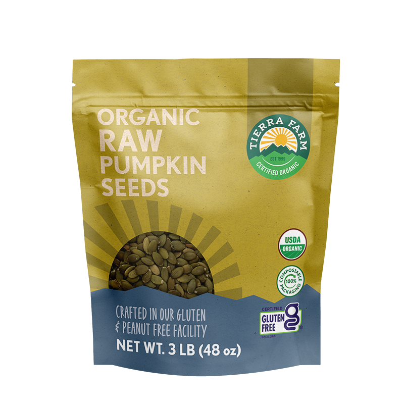 Organic &lt;br&gt; Raw Pumpkin Seeds