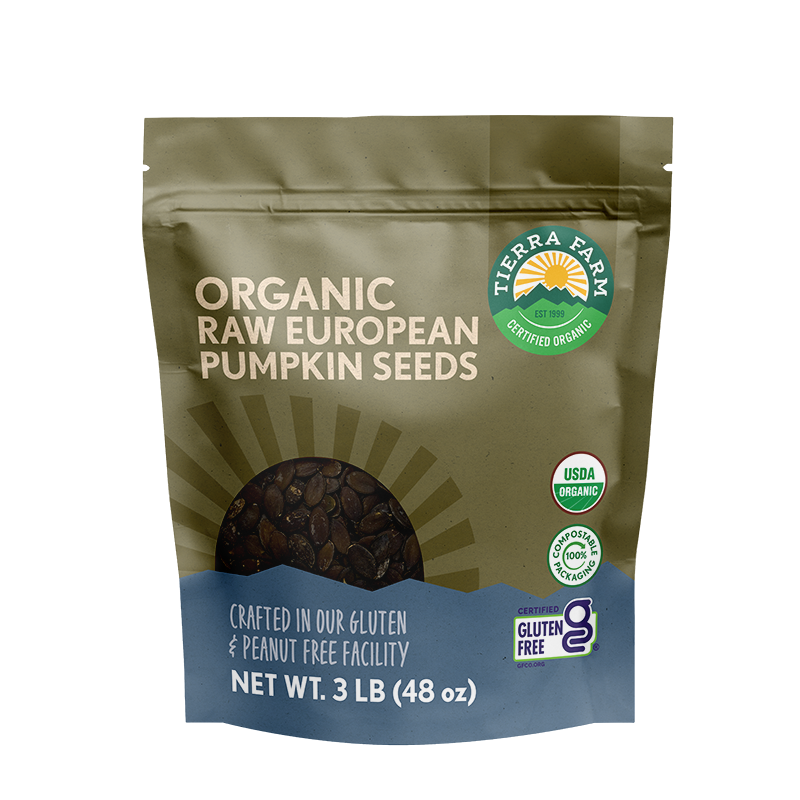 Organic &lt;br&gt; Raw European Pumpkin Seeds