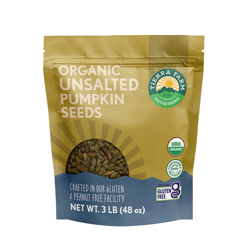 Organic &lt;br&gt; Roasted Unsalted Pumpkin Seeds