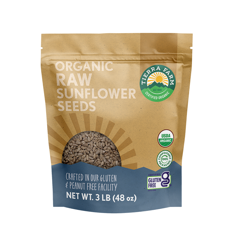 Organic &lt;br&gt; Raw Sunflower Seeds