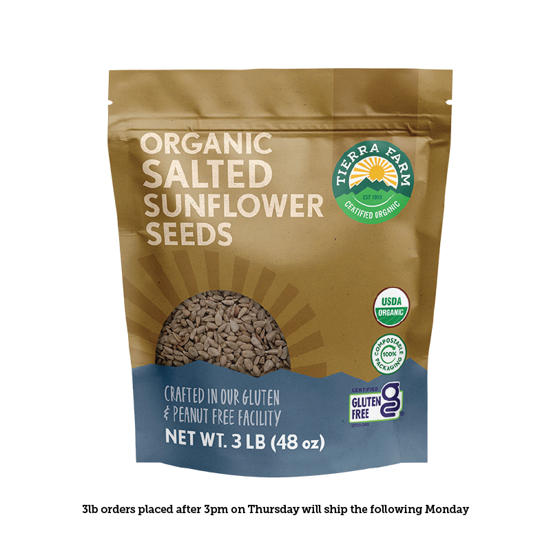 Organic &lt;br&gt; Roasted Salted Sunflower Seeds