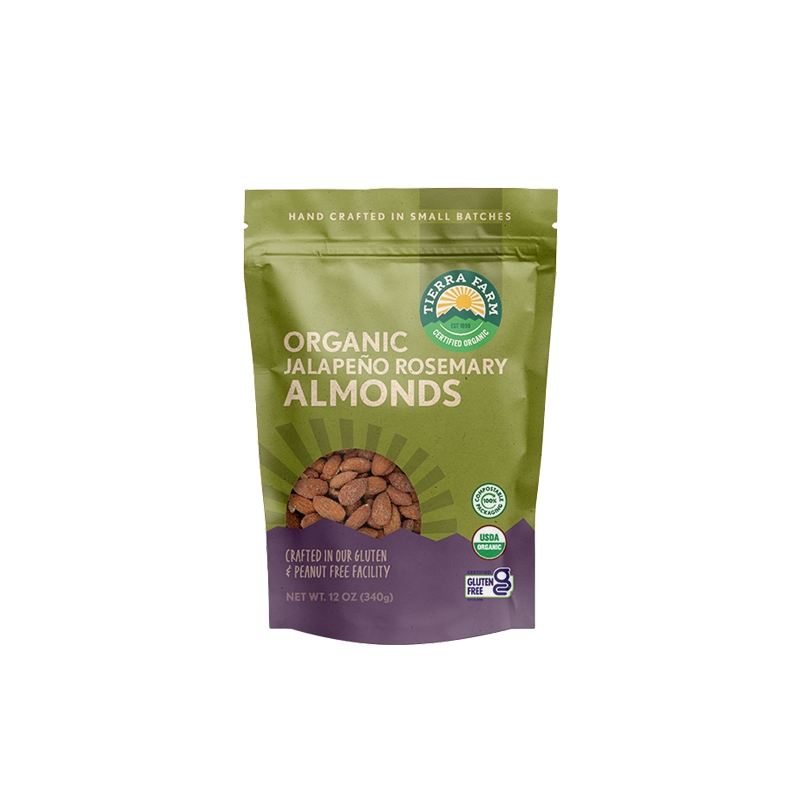 Organic &lt;br&gt; Jalapeño Rosemary Almonds