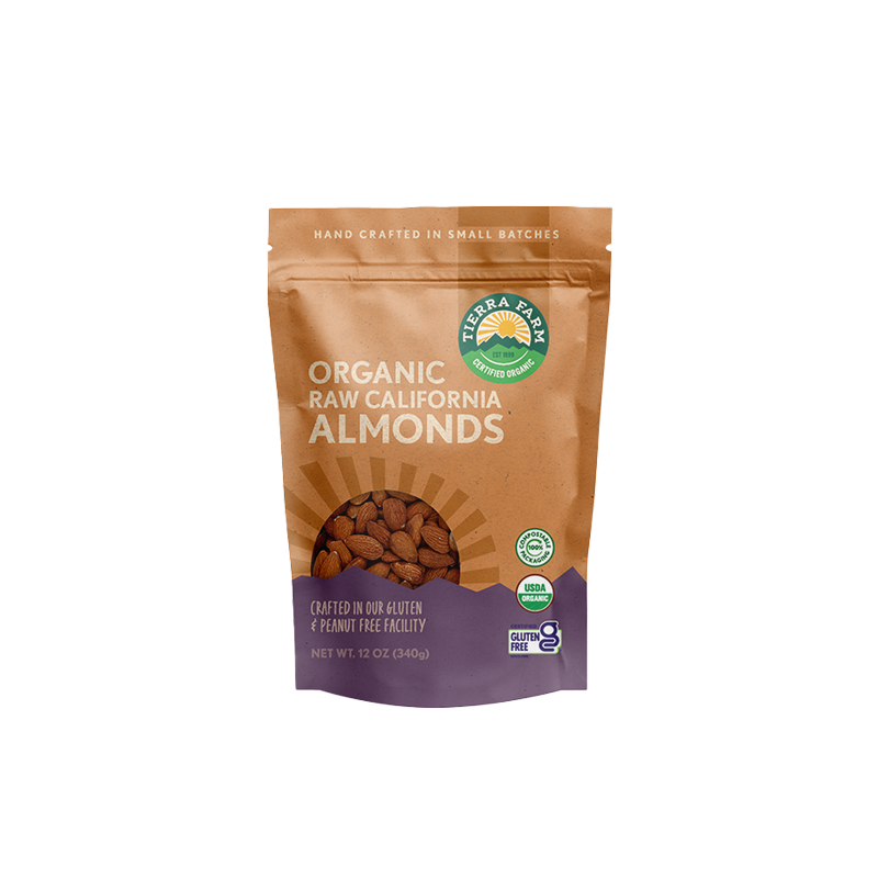 Organic &lt;br&gt; Raw California Almonds