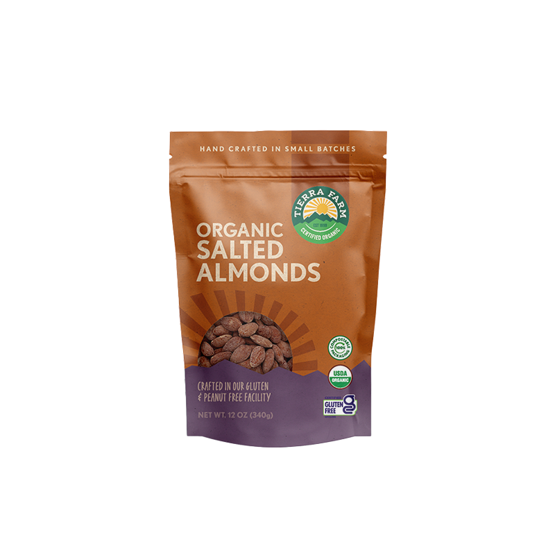Organic &lt;br&gt; Roasted Salted Almonds