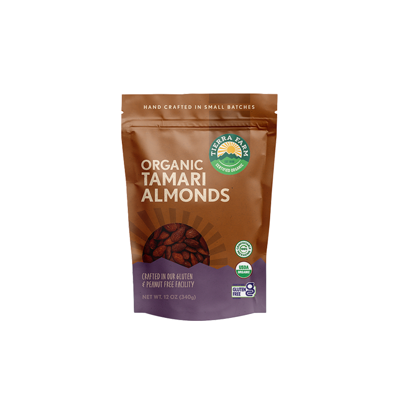 Organic &lt;br&gt; Roasted Tamari Almonds