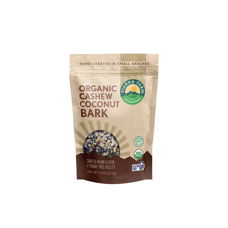 Organic &lt;br&gt; Cashew Coconut &lt;br&gt; Bark