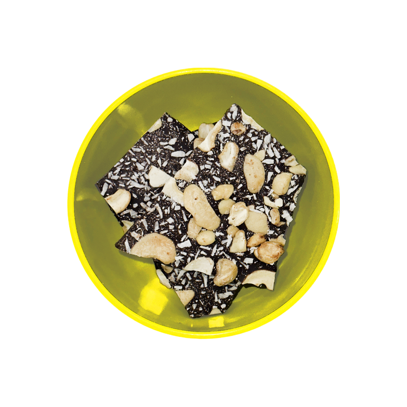 Organic &lt;br&gt; Cashew Coconut &lt;br&gt; Bark