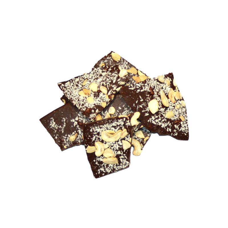 Organic &lt;br&gt; Cashew Coconut &lt;br&gt; Bark