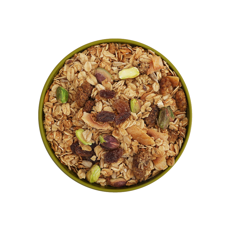 Organic <br> Pistachio Mulberry Granola
