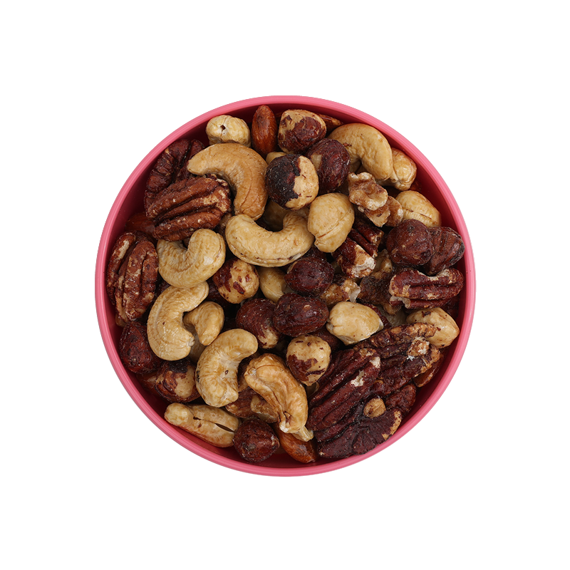 Organic &lt;br&gt; Maple Glazed Mixed Nuts