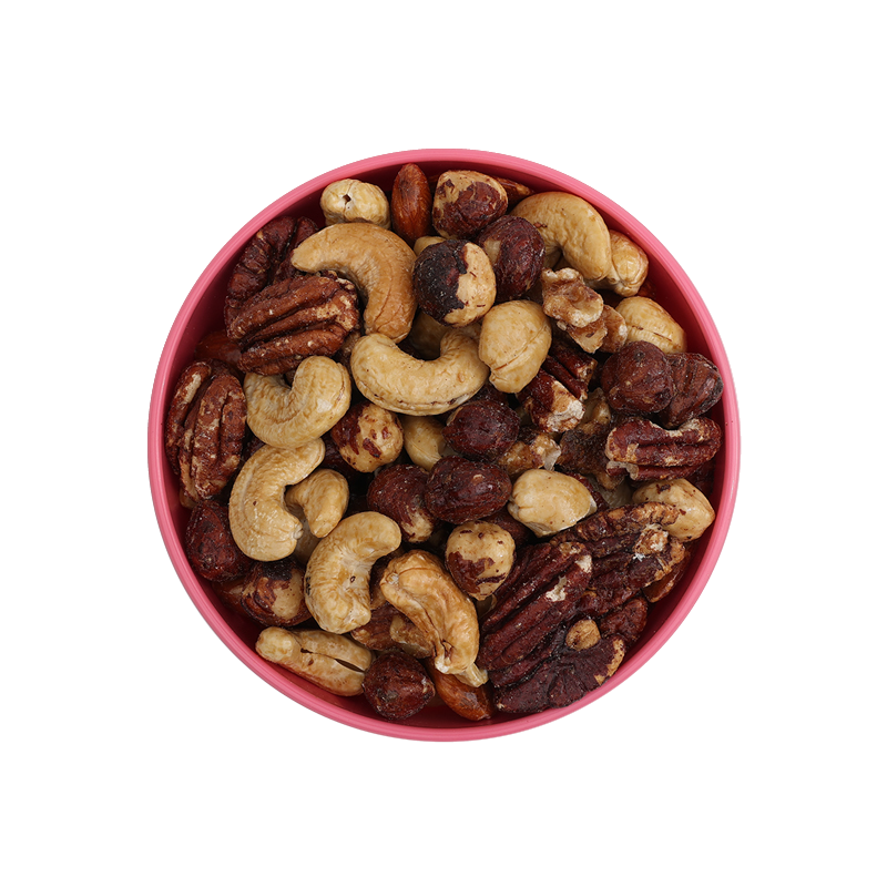 Organic <br> Maple Glazed Mixed Nuts