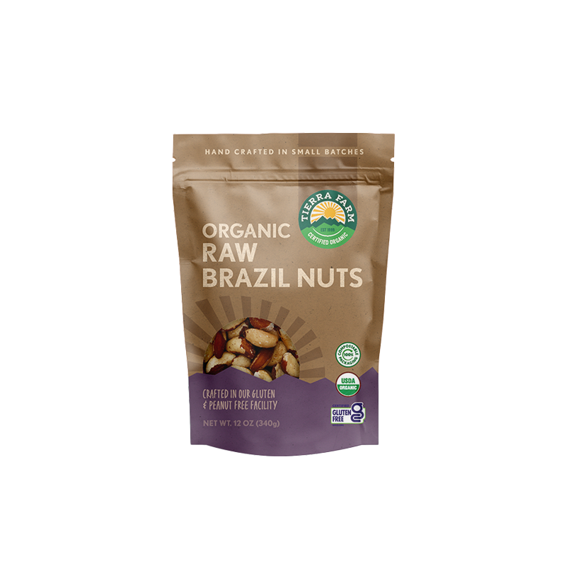 Organic &lt;br&gt; Raw Brazil Nuts
