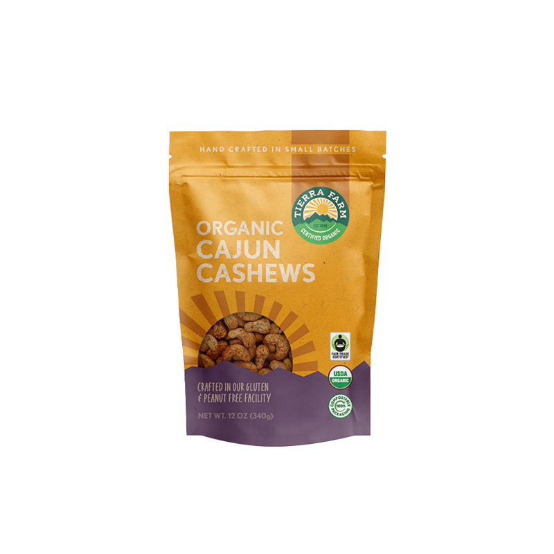 Organic &lt;br&gt; Roasted Cajun Cashews