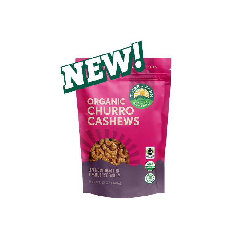 Organic <br> Roasted Churro Cashews