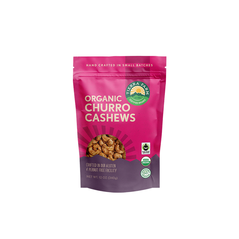 Organic <br> Roasted Churro Cashews