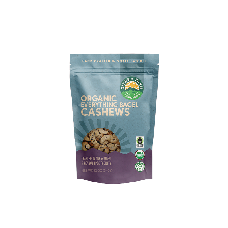 Organic &lt;br&gt; Roasted Everything Bagel Cashews