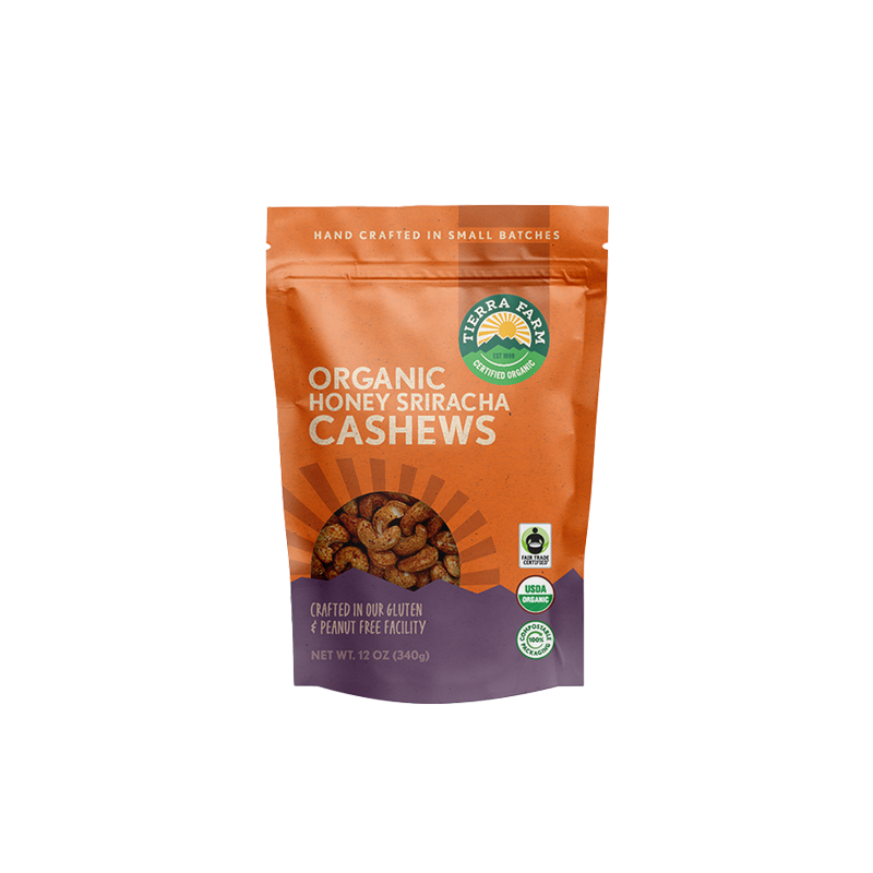 Organic &lt;br&gt; Roasted Honey Sriracha Cashews